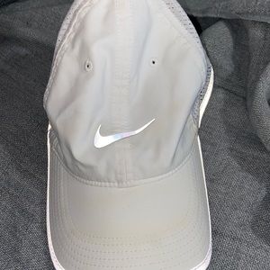 White Nike hat